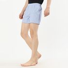 Men's Light Sky Blue Regular Fit Striped Boxers, Light Blue, small image number null