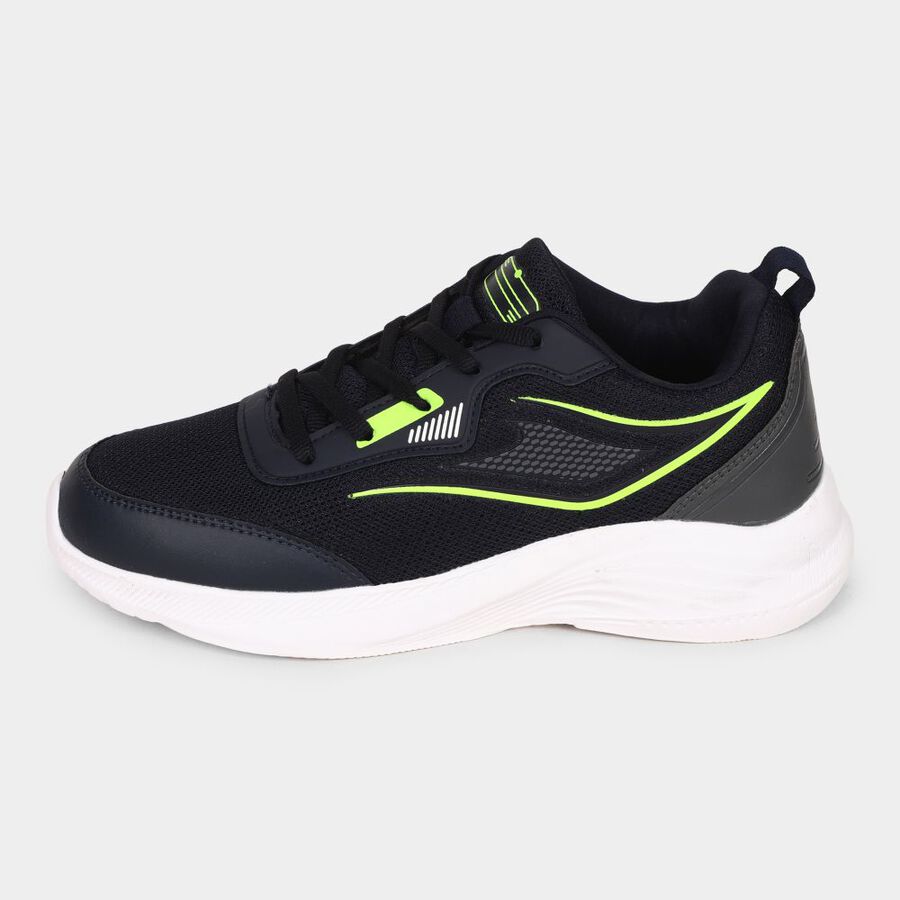 Men's Sport Shoes, Navy Blue, large image number null