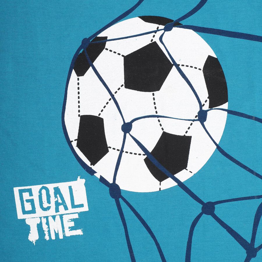 Boys' T-Shirt , Teal Blue, large image number null
