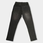Boys' Faded Charcoal Black Slim Fit Basic Jeans, ओलिव, small image number null