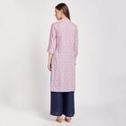 All Over Print Kurta, लाइलेक, small image number null
