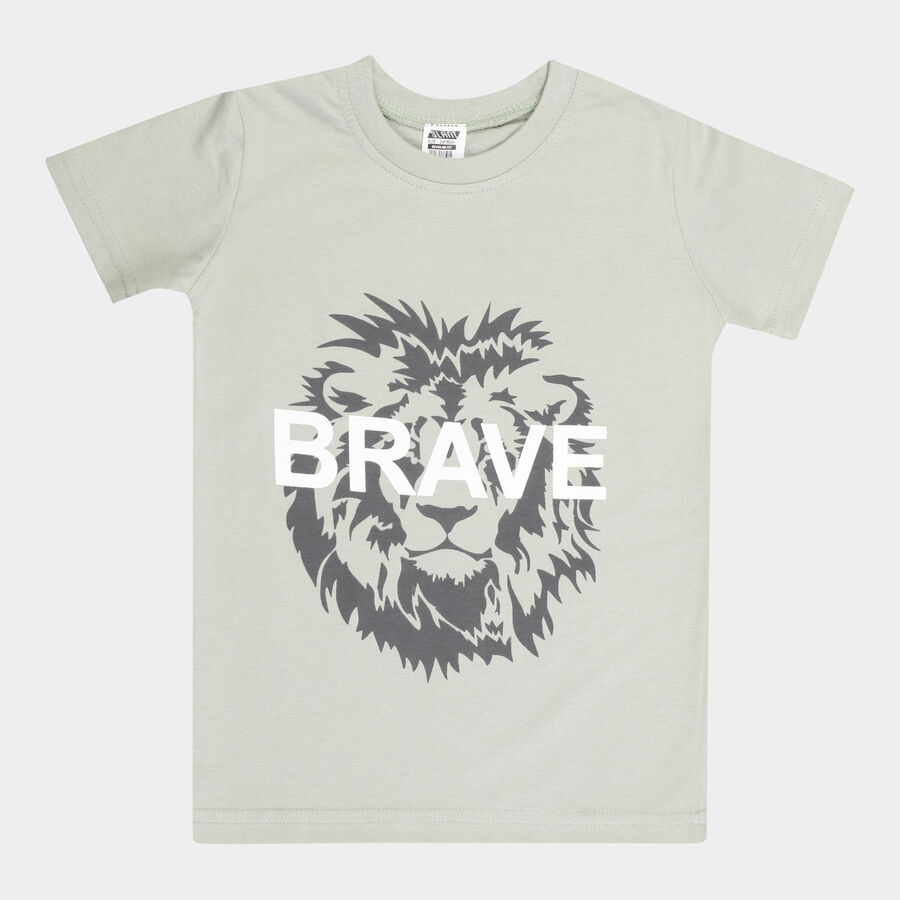 Boys T-Shirt, Light Green, large image number null