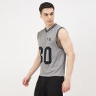 Men's Grey Round Neck Printed Athleisure T-Shirt, Dark Grey, small