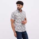 Men's Charcoal Cotton Classic Casual Shirt, Charcoal, small image number null