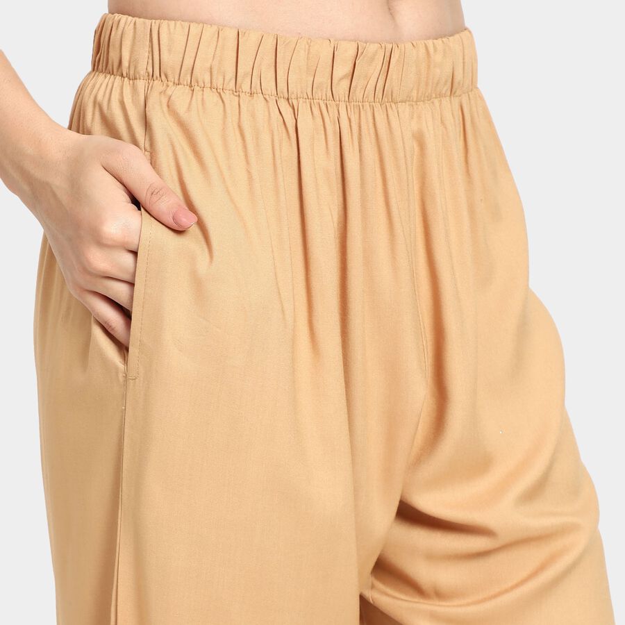 Ladies' Palazzos, गहरा पीला, large image number null