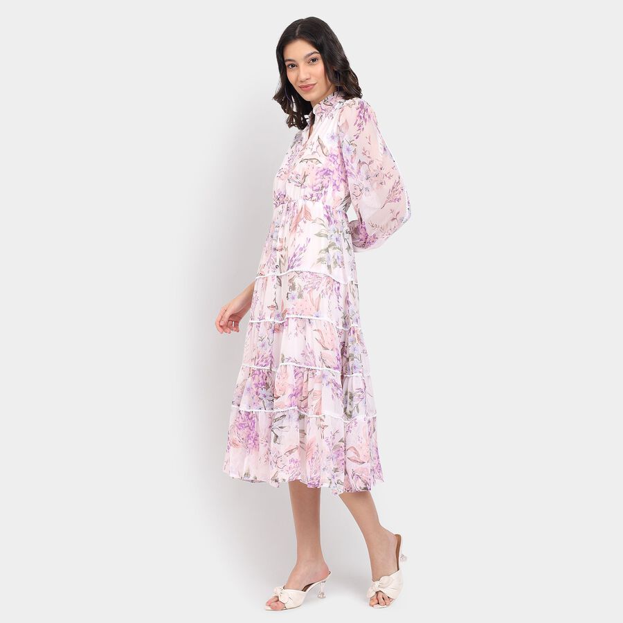 Ladies' Dress , Off White, large image number null