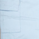 Infants Cotton Solid Trousers, Light Blue, small image number null