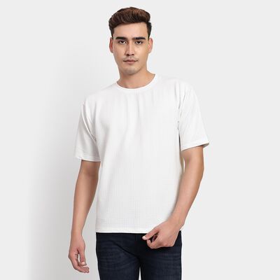 Men's Round Neck Half Sleeves T-Shirt