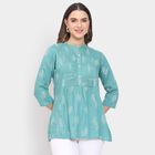 Ladies' Kurta , Teal Blue, small image number null