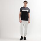 Men's Active Track Pants, Light Grey, small image number null
