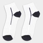 Men's Socks (Pack of 3), सफ़ेद, small image number null