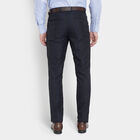 Checks Formal Trousers, Navy Blue, small image number null