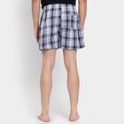 Men's 100% Cotton Boxers, Light Blue, small