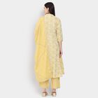 Ladies' 100% Cotton Kurta, मस्टर्ड, small image number null