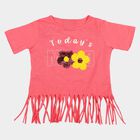 Girls' T-Shirt, Orange, small
