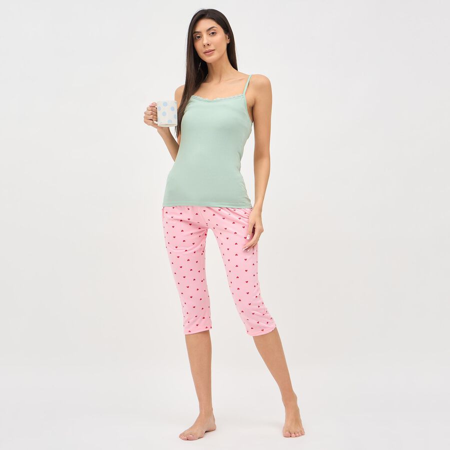 Ladies' Spaghetti Slips , Light Green, large image number null