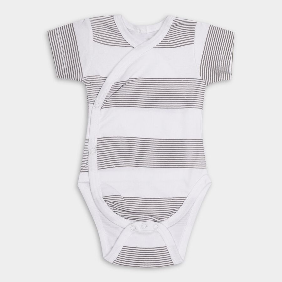 Infants' 100% Cotton Bodysuit , सफ़ेद, large image number null