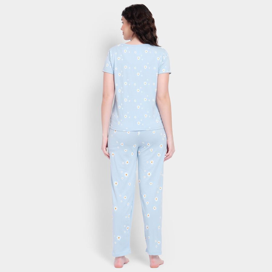 Ladies' Night Suit , Light Blue, large