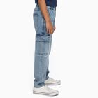 Boys' 100% Cotton Jeans, हल्का नीला, small image number null
