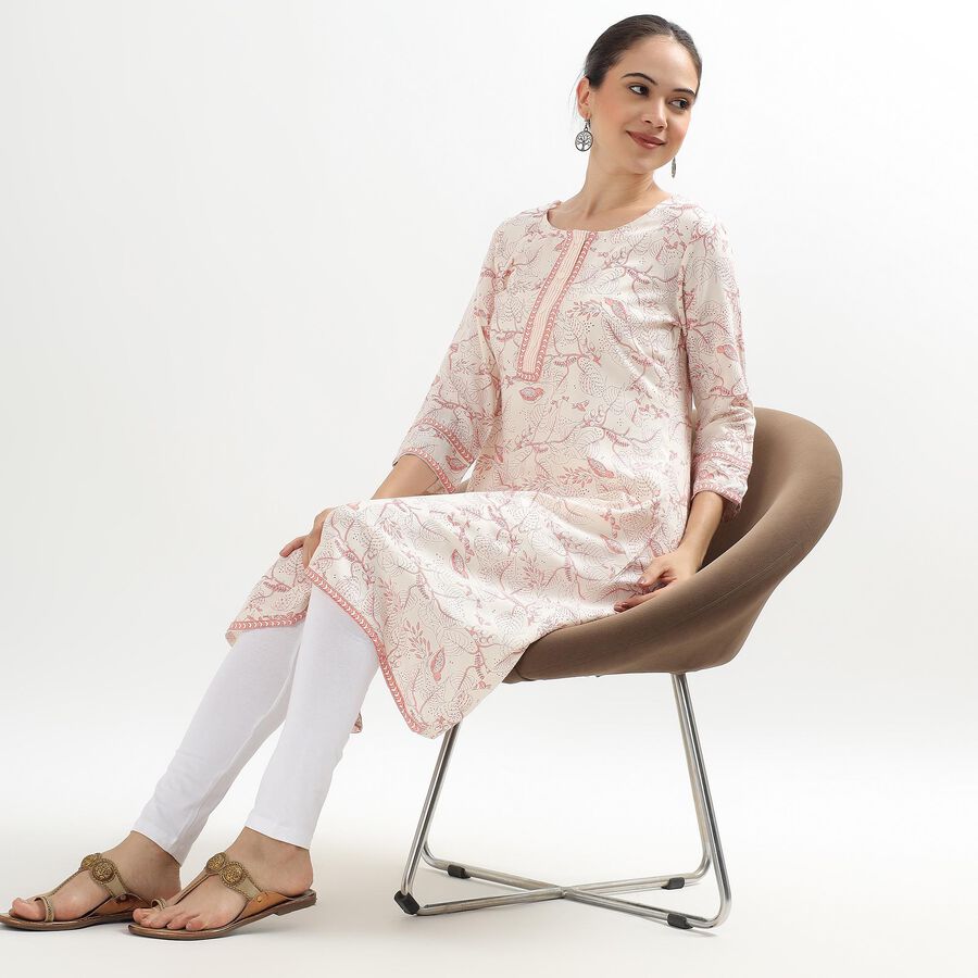 Ladies' Kurta, Pink, large image number null