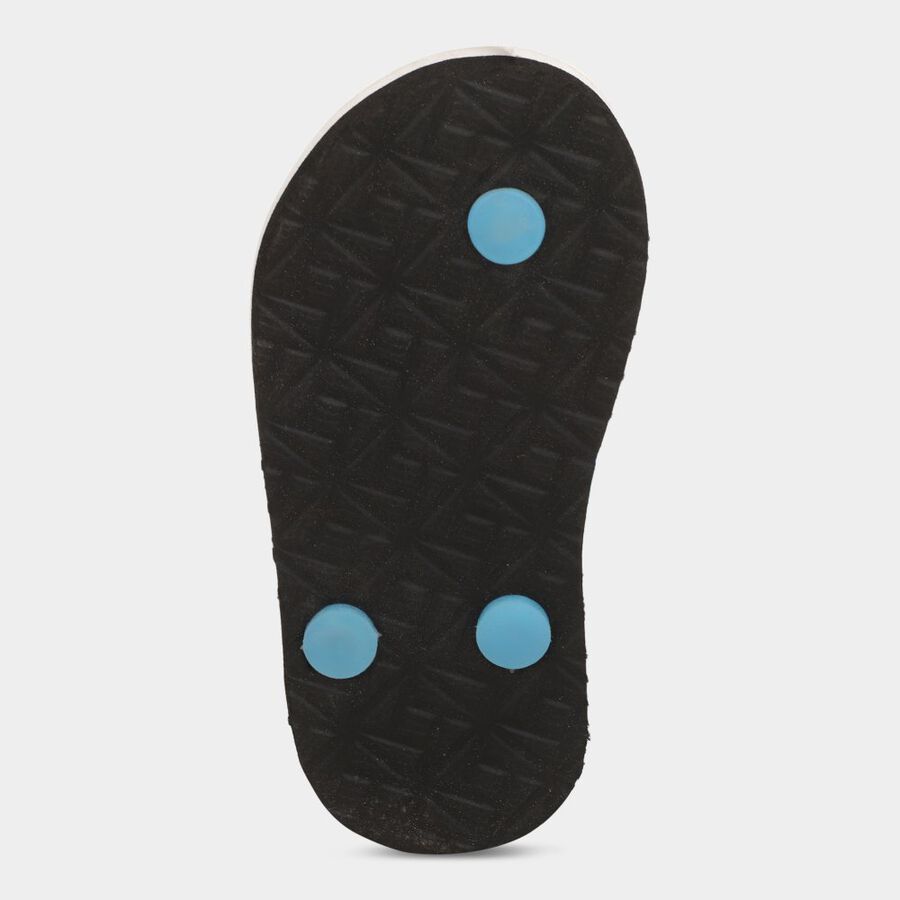 Kids Printed Slippers, White, large image number null
