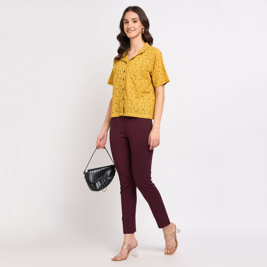 Ladies' Trousers, Wine, large image number null