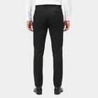 Men's Navy Blue Slim Fit Casual Trousers, नेवी ब्लू, small