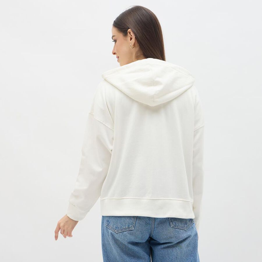 Ladies' Sweatshirt, Off White, large image number null