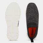 Men's Grey Slip-On Sneakers, ग्रे, small