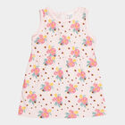 Infants Cotton Frock, Light Pink, small image number null
