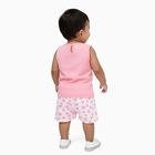 Infants' 100% Cotton Short Set, Pink, small image number null