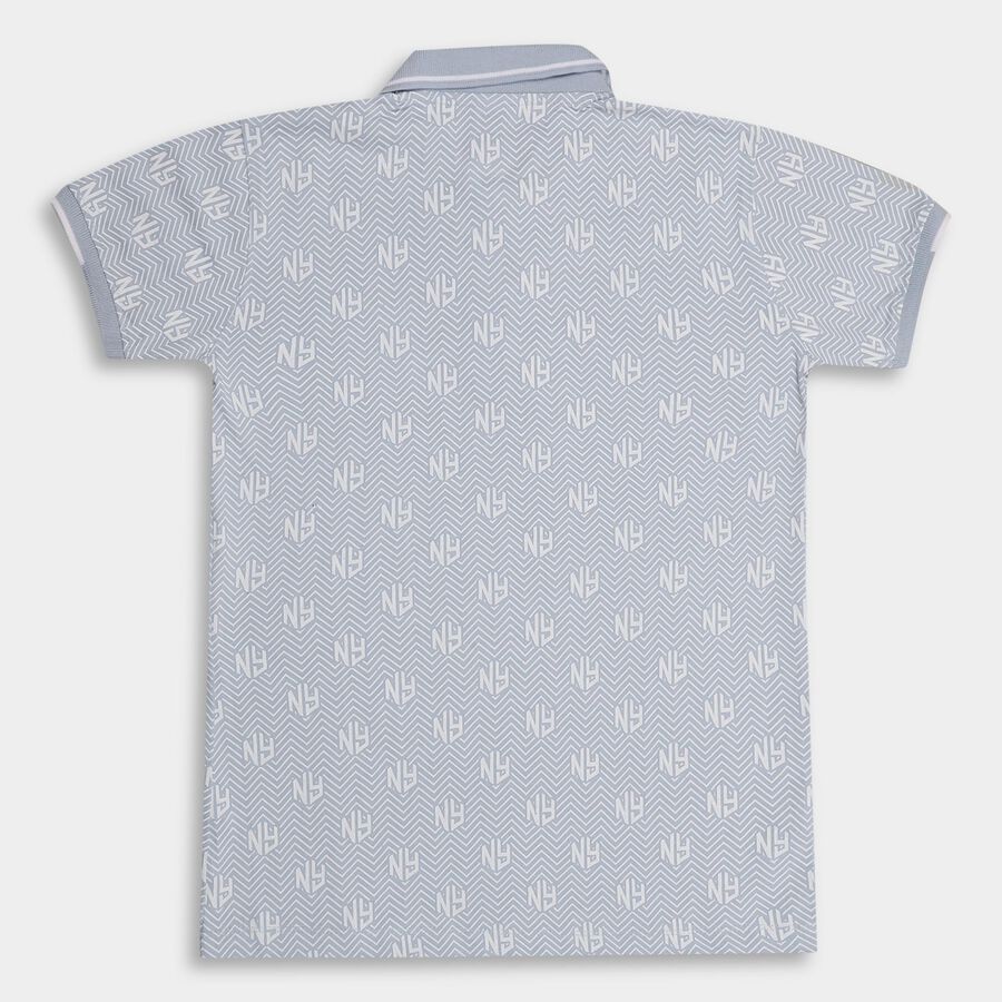 Boys' Half Sleeves T-Shirt , Light Blue, large image number null