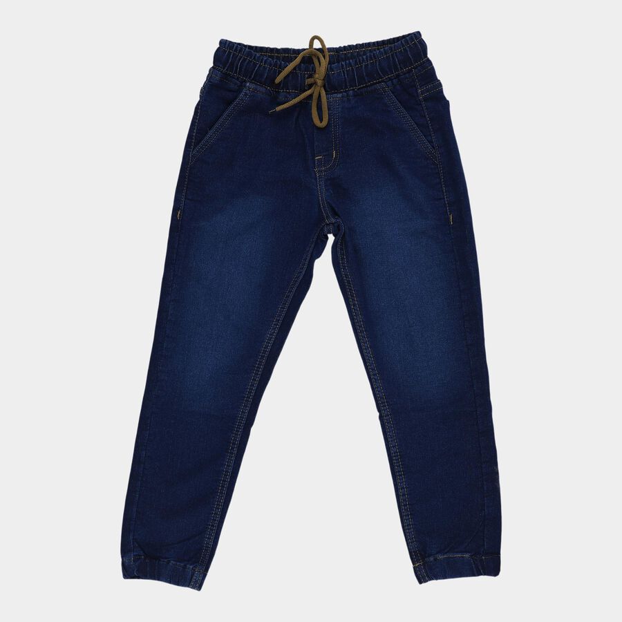 Boys' Jeans, गहरा नीला, large