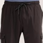 Men's Cargo Track Pants , Dark Grey, small image number null