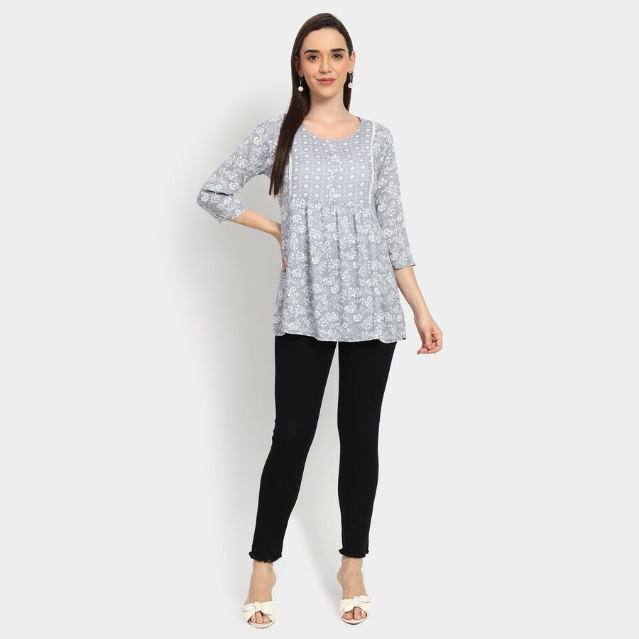 Ladies' Kurti, Light Grey, large image number null