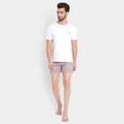Cotton Inner Elastic Boxers, Dark Grey, small image number null