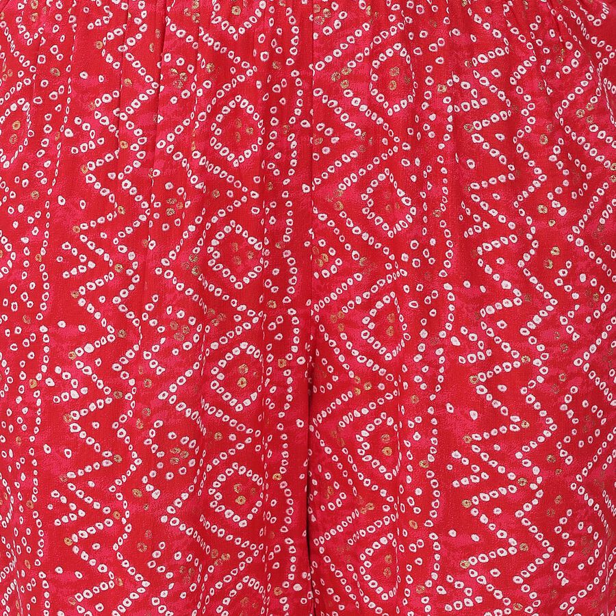Ladies' Ethnic Set , लाल, large image number null