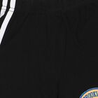 Boys Black Straight Fit Graphic Printed Pyjama, Black, small