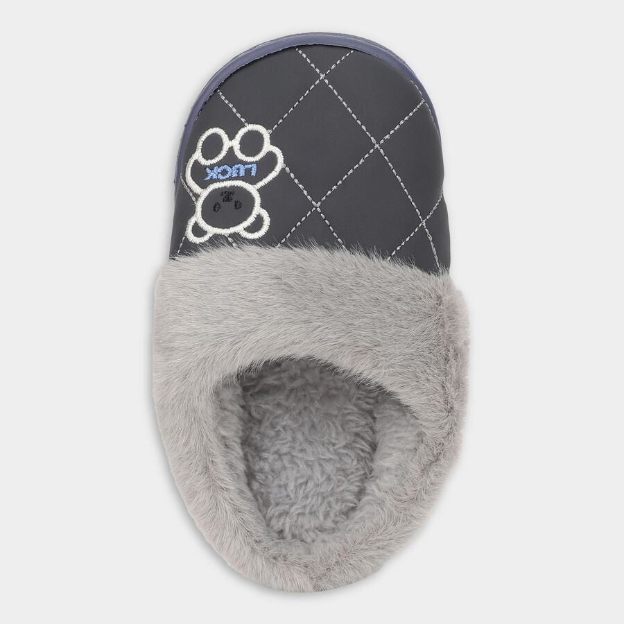 Kids' Winter Slipper, Navy Blue, large image number null