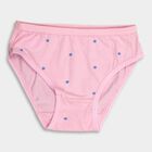 Girl's Cotton All Over Printed Pink Panty, Pink, small image number null