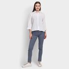 Ladies' Shirt , ऑफ व्हाइट, small image number null