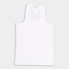Boys' 100% Cotton Vest (Pack of 2), White, small image number null