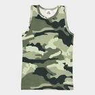Boys All Over Print T-Shirt, Olive, small image number null