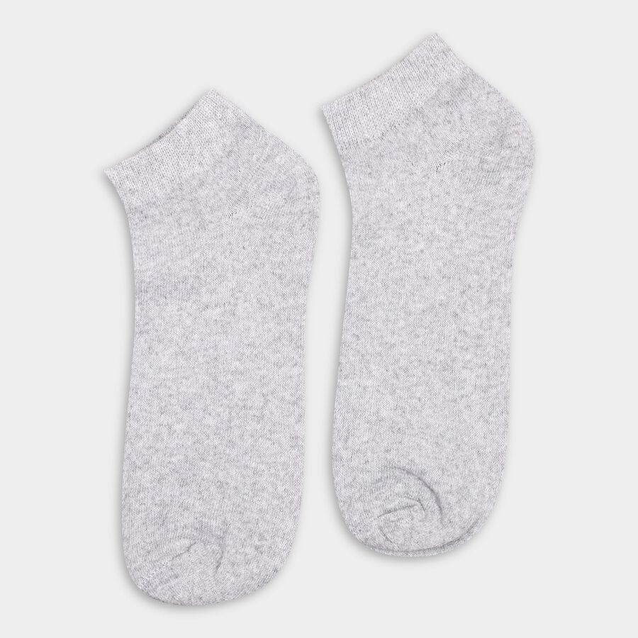 Men's Socks (Pack of 3), चारकोल, large