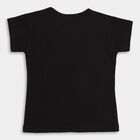 Girls' T-Shirt , काला, small image number null