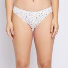 Ladies' 100% Cotton Panty , Assorted, small
