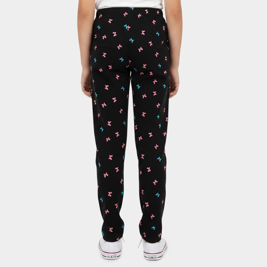 Girls' Pyjama, काला, large