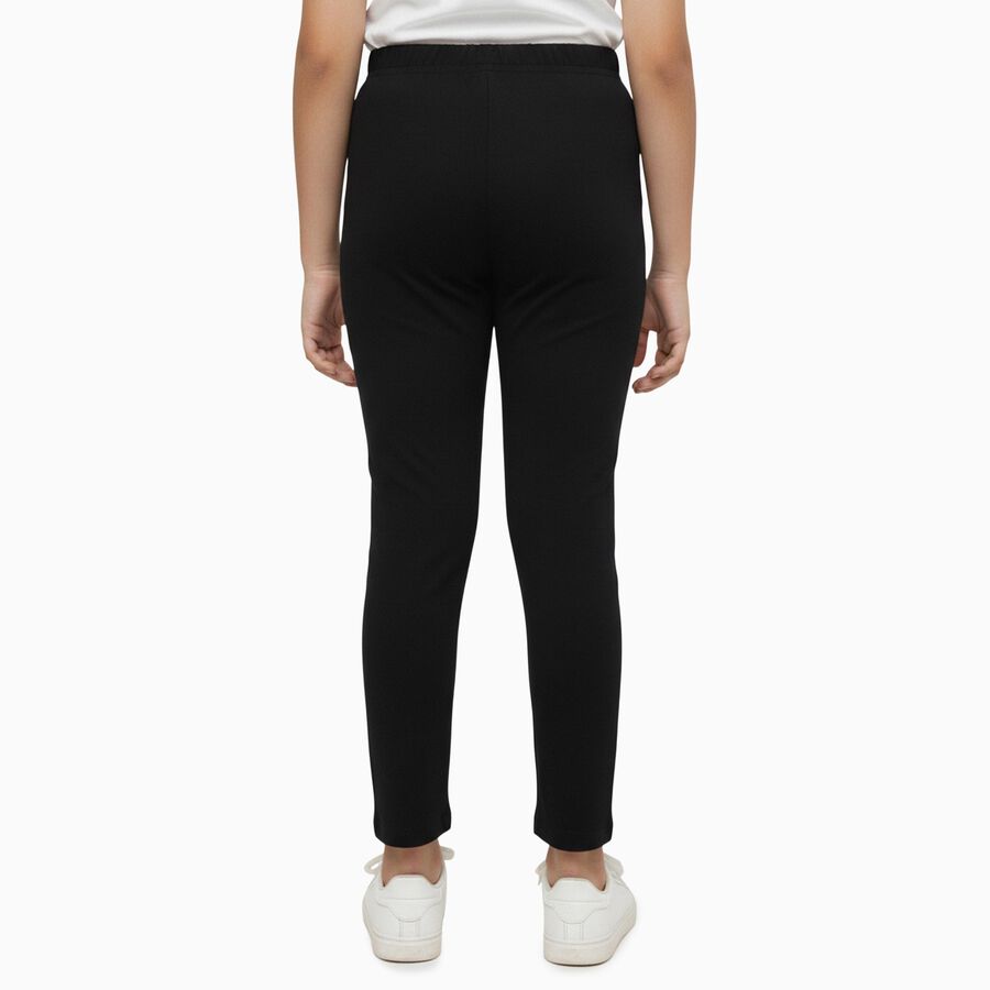 Girls' Legging, Black, large image number null