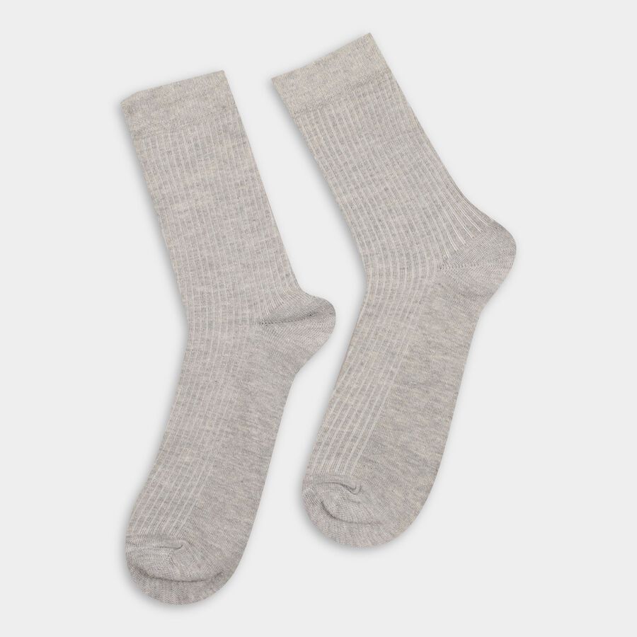 Men's Socks (Pack of 2), Black, large