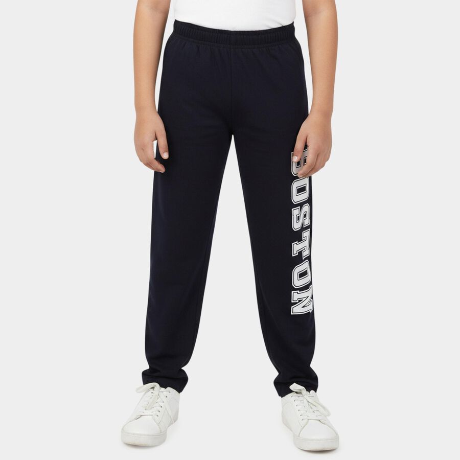 Boys' Navy Pyjama, Navy Blue, large